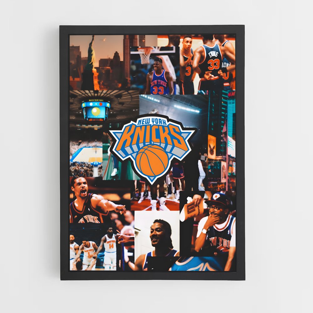 Poster Knicks Nation – affiche Basketball (vue 2)